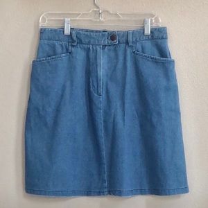 TALBOTS Jean skirt